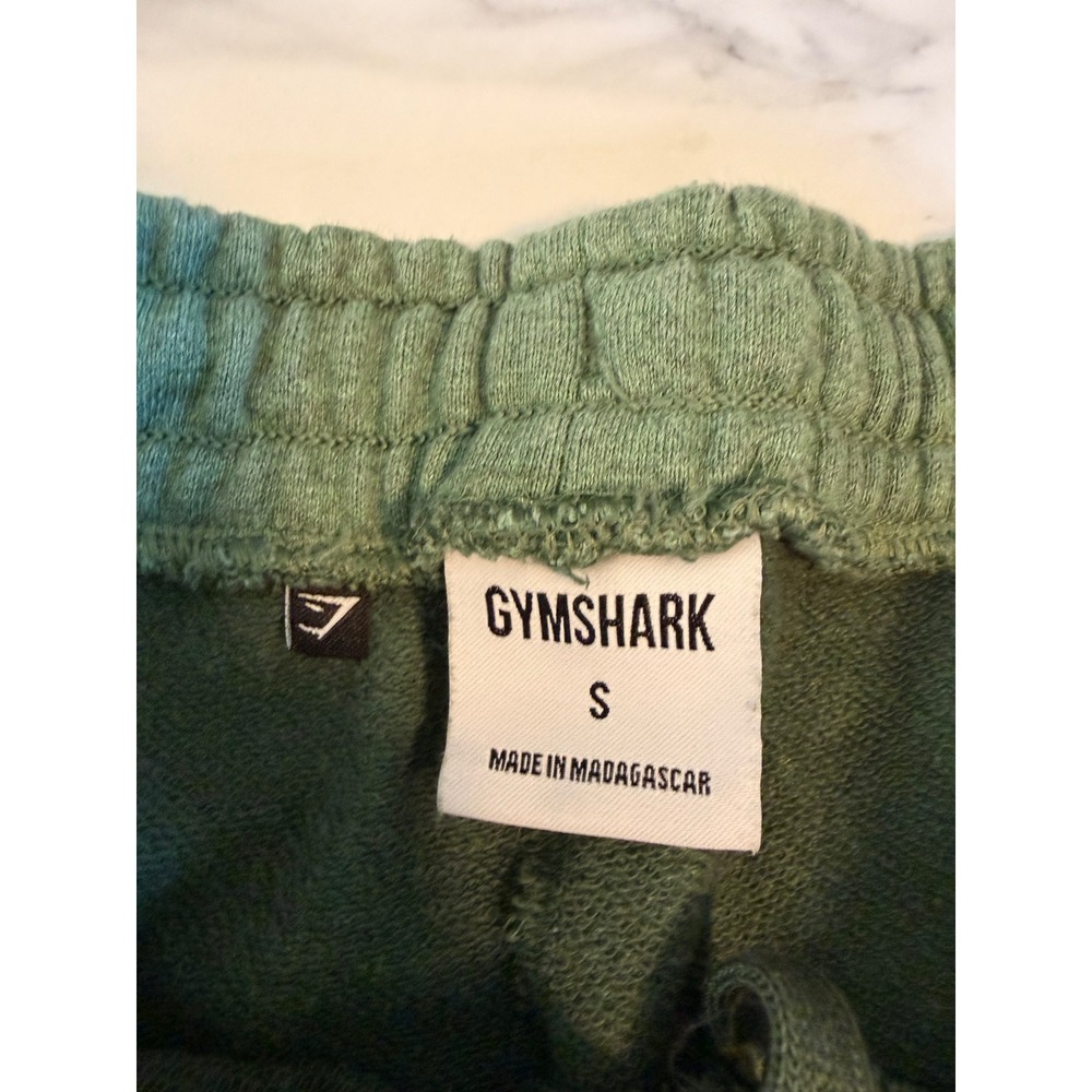 Gymshark Rest Day Sweats Joggers Sage Green Marl High Waisted Sweatpants Small - Picture 6 of 9
